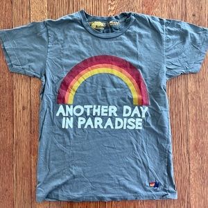 Aviator Nation Another Day In Paradise Kids Tee Size 10